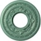 Ekena Millwork Baltimore PVC Medallion (Canopies up to 4 1/4"), 10"OD x 3 1/2"ID x 3/4"P, Metallic Sea Mist CMP10BAFSM - alternate 1